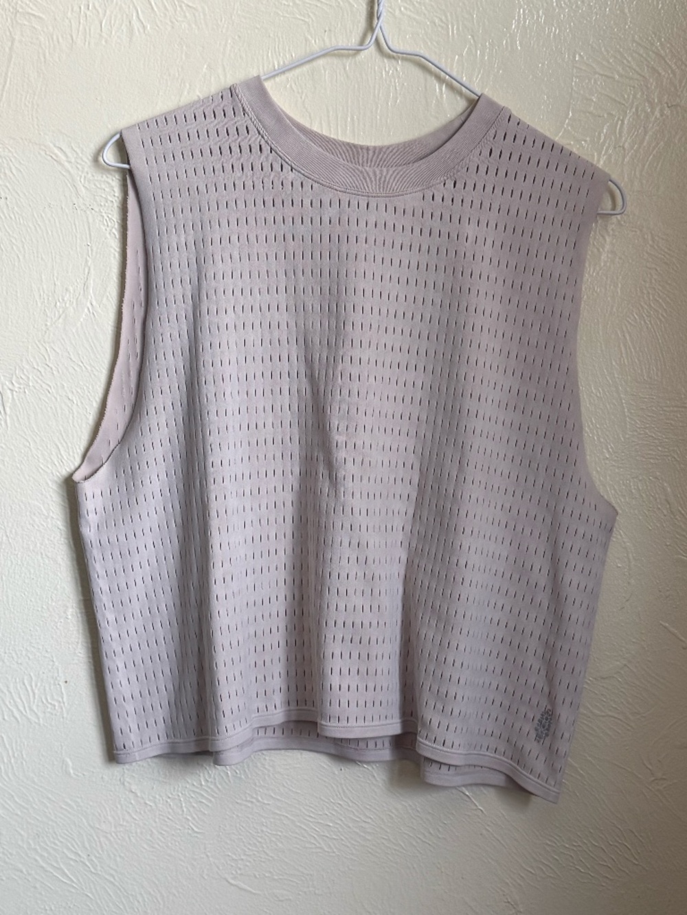 Free People athletic cream/tan tank top,  size M/L